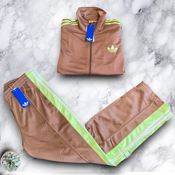 NWT 2 PC adidas original XL track jacket & pants matching outfit womens set - Picture 1 of 5